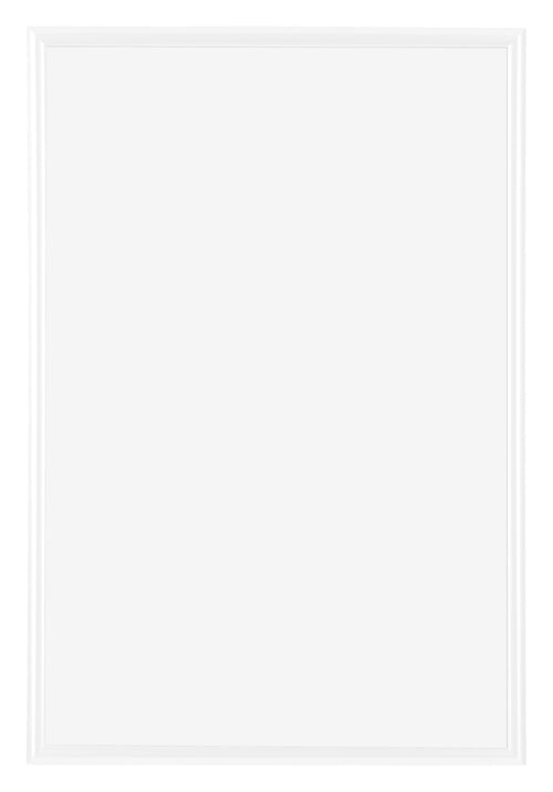 Bordeaux Plastique Cadre Photo 40x60cm Blanc Brillant De face | Yourdecoration.fr