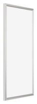 Bordeaux Plastique Cadre Photo 40x70cm Argent De face Oblique | Yourdecoration.fr