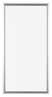 Bordeaux Plastique Cadre Photo 40x70cm Argent De face | Yourdecoration.fr