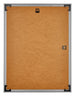 Bordeaux Plastique Cadre Photo 45x60cm Argent Arriere | Yourdecoration.fr
