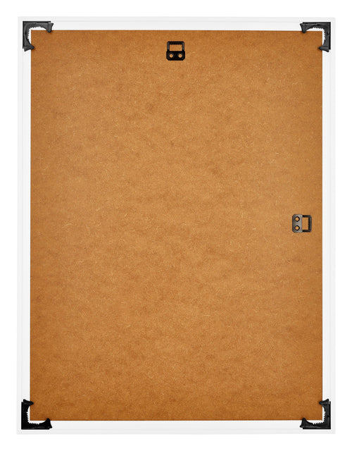 Bordeaux Plastique Cadre Photo 45x60cm Blanc Brillant Arriere | Yourdecoration.fr