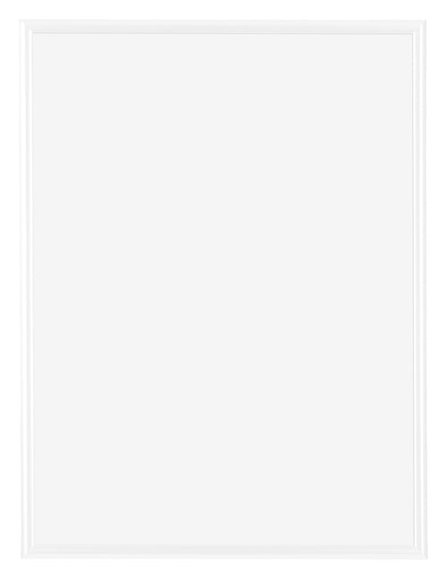 Bordeaux Plastique Cadre Photo 45x60cm Blanc Brillant De face | Yourdecoration.fr