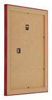 Cadre Photo 18x24cm Vin Rouge Patine MDF Pisa Arriere Oblique | Yourdecoration.fr
