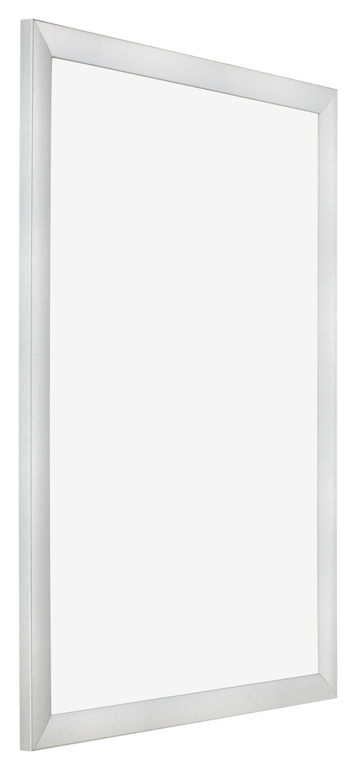 Cadre Photo 20x28cm Argent Noir Patine MDF Pisa De Face Oblique | Yourdecoration.fr