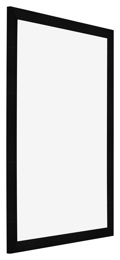 Cadre Photo 20x28cm Noir Argent Poli MDF Pisa De Face Oblique | Yourdecoration.fr