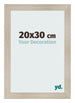 Cadre Photo 20x30cm Chene Rustique MDF Pisa De Face Mesure | Yourdecoration.fr