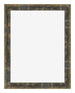Cadre Photo 30x40cm Bleu Or Melange MDF Pisa De Face | Yourdecoration.fr