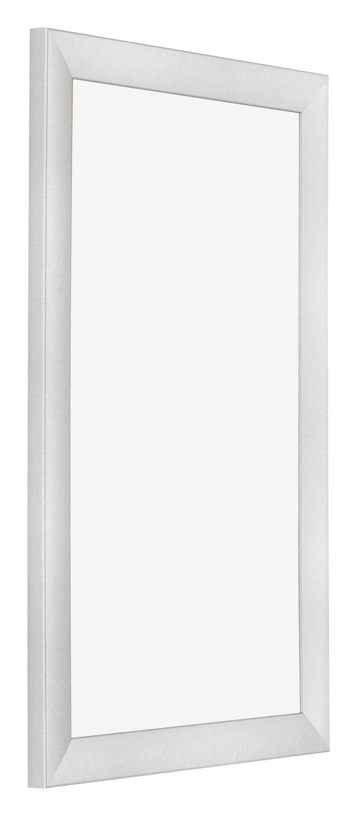 Cadre Photo 30x50cm Argent Noir Patine MDF Pisa De Face Oblique | Yourdecoration.fr