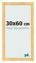 Cadre Photo 30x60cm Or Vintage MDF Pisa De Face Mesure | Yourdecoration.fr