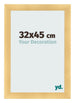 Cadre Photo 32x45cm Or Vintage MDF Pisa De Face Mesure | Yourdecoration.fr