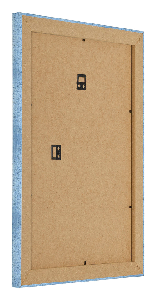 Cadre Photo 36x48cm Bleu Brillant Patine MDF Pisa Arriere Oblique | Yourdecoration.fr