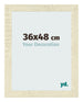 Cadre Photo 36x48cm Chene Sonoma MDF Pisa De Face Mesure | Yourdecoration.fr