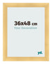 Cadre Photo 36x48cm Or Vintage MDF Pisa De Face Mesure | Yourdecoration.fr