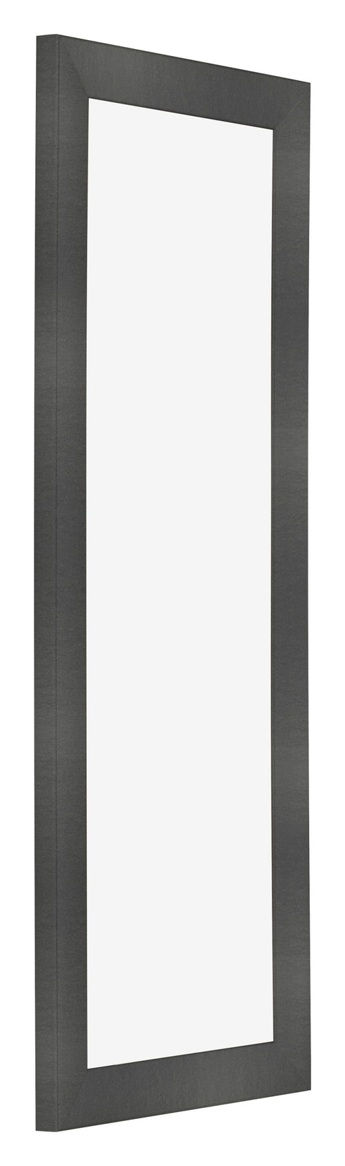 Cadre Photo 37 5x98cm Noir Argent Poli MDF Pisa De Face Oblique | Yourdecoration.fr