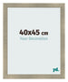 Cadre Photo 40x45cm Or Vintage MDF Pisa De Face Mesure | Yourdecoration.fr
