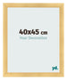 Cadre Photo 40x45cm Or Vintage MDF Pisa De Face Mesure | Yourdecoration.fr