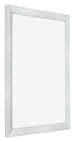 Cadre Photo 40x55cm Argent Noir Patine MDF Pisa De Face Oblique | Yourdecoration.fr