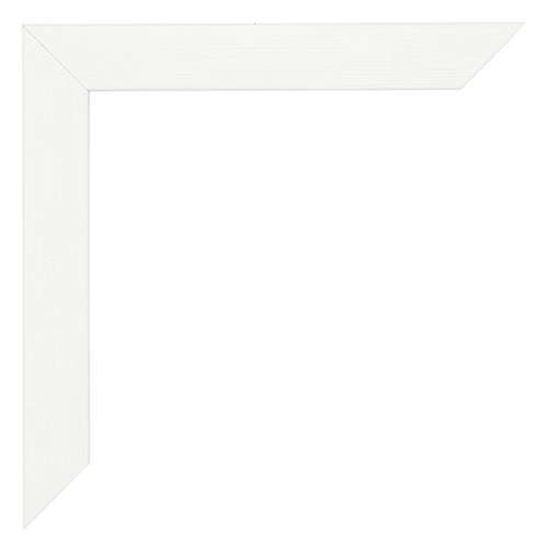 Cadre Photo 40x55cm Blanc Vintage MDF Pisa Detail Coin | Yourdecoration.fr