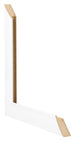 Cadre Photo 40x55cm Blanc Vintage MDF Pisa Detail Intersection | Yourdecoration.fr