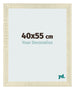 Cadre Photo 40x55cm Chene Sonoma MDF Pisa De Face Mesure | Yourdecoration.fr
