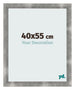 Cadre Photo 40x55cm Metal Vintage MDF Pisa De Face Mesure | Yourdecoration.fr