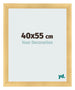 Cadre Photo 40x55cm Or Vintage MDF Pisa De Face Mesure | Yourdecoration.fr