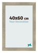 Cadre Photo 40x60cm Or Vintage MDF Pisa De Face Mesure | Yourdecoration.fr