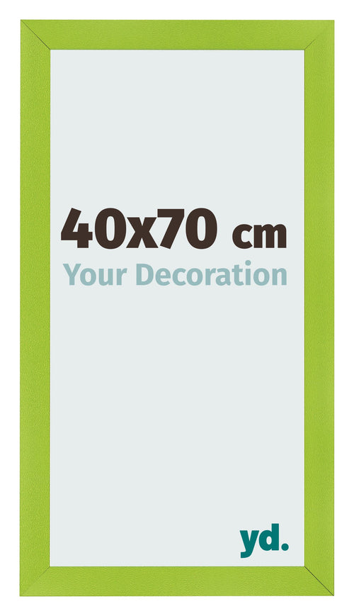 Cadre Photo 40x70cm Vert MDF Pisa De Face Mesure | Yourdecoration.fr