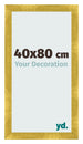 Cadre Photo 40x80cm Or Vintage MDF Pisa De Face Mesure | Yourdecoration.fr
