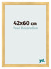 Cadre Photo 42x60cm Or Vintage MDF Pisa De Face Mesure | Yourdecoration.fr