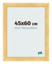 Cadre Photo 45x60cm Or Vintage MDF Pisa De Face Mesure | Yourdecoration.fr