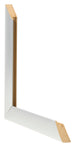 Cadre Photo 45x80cm Aluminium Brosse MDF Pisa Detail Intersection | Yourdecoration.fr