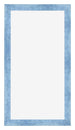 Cadre Photo 45x80cm Bleu Brillant Patine MDF Pisa De Face | Yourdecoration.fr