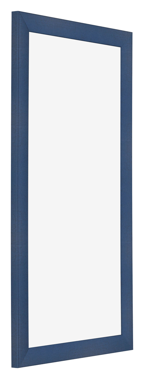 Cadre Photo 45x80cm Bleu Fonce Patine MDF Pisa De Face Oblique | Yourdecoration.fr