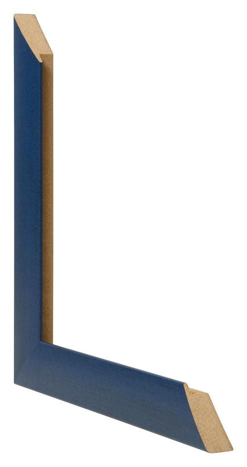 Cadre Photo 45x80cm Bleu Fonce Patine MDF Pisa Detail Intersection | Yourdecoration.fr