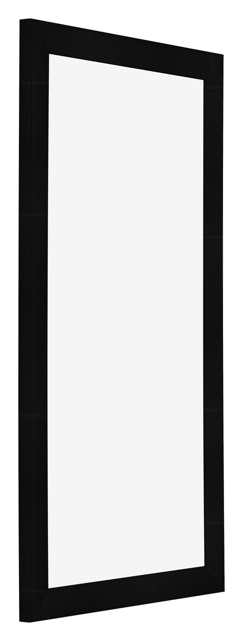 Cadre Photo 45x80cm Noir Argent Poli MDF Pisa De Face Oblique | Yourdecoration.fr