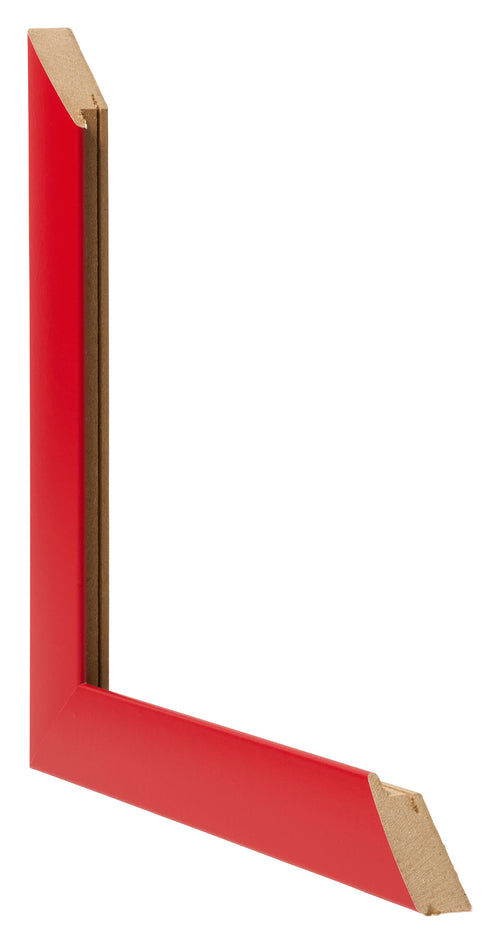 Cadre Photo 45x80cm Rouge MDF Pisa Detail Intersection | Yourdecoration.fr