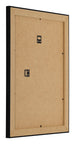 Cadre Photo 46x61cm Noir Argent Poli MDF Pisa Arriere Oblique | Yourdecoration.fr