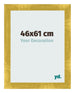 Cadre Photo 46x61cm Or Vintage MDF Pisa De Face Mesure | Yourdecoration.fr