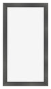 Cadre Photo 50x100cm Noir Argent Poli MDF Pisa De Face | Yourdecoration.fr
