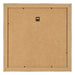 Cadre Photo 50x50cm Bleu Brillant Patine MDF Pisa Arriere | Yourdecoration.fr