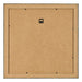 Cadre Photo 50x50cm Bleu Or Melange MDF Pisa Arriere | Yourdecoration.fr