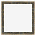 Cadre Photo 50x50cm Bleu Or Melange MDF Pisa De Face | Yourdecoration.fr