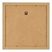 Cadre Photo 50x50cm Chene Rustique MDF Pisa Arriere | Yourdecoration.fr