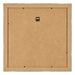 Cadre Photo 50x50cm Metal Vintage MDF Pisa Arriere | Yourdecoration.fr