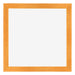 Cadre Photo 50x50cm Orange MDF Pisa De Face | Yourdecoration.fr