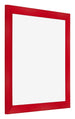 Cadre Photo 50x50cm Rouge MDF Pisa De Face Oblique | Yourdecoration.fr