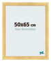 Cadre Photo 50x65cm Or Vintage MDF Pisa De Face Mesure | Yourdecoration.fr