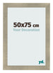 Cadre Photo 50x75cm Or Vintage MDF Pisa De Face Mesure | Yourdecoration.fr