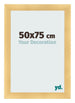 Cadre Photo 50x75cm Or Vintage MDF Pisa De Face Mesure | Yourdecoration.fr
